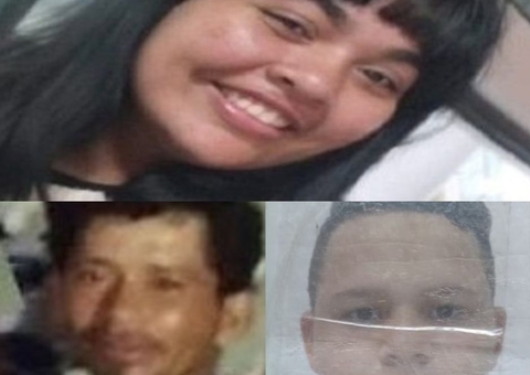 Polícia divulga imagens de adolescente e dois homens desaparecidos em Manaus