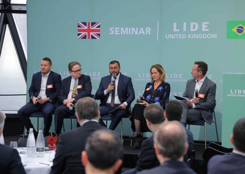 Em Londres, Wilson Lima apresenta potencial do mercado de carbono do Amazonas