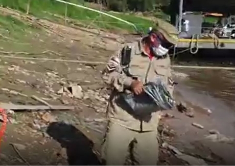 Homem sai para nadar e é achado morto no Rio Amazonas