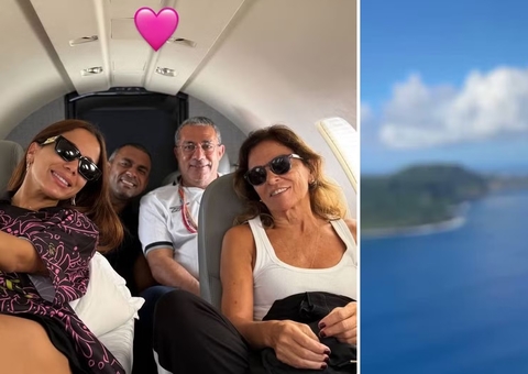 Anitta desembarca em Noronha para continuar comemorações de aniversário 