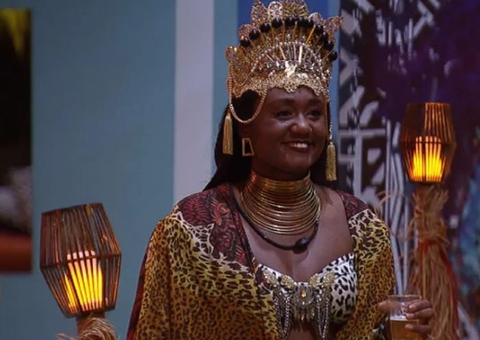 Sarah ganha Festa Realeza Africana no BBB 23