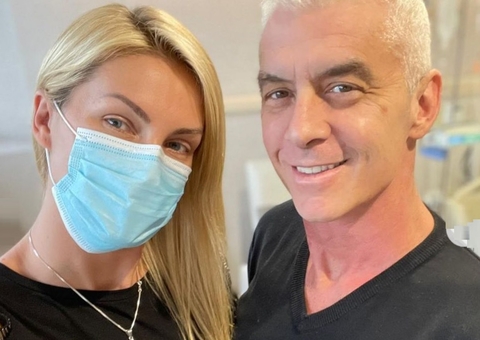 Marido de Ana Hickmann comemora remissão de câncer