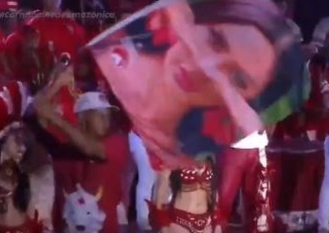 Homenagem a Isabelle Nogueira une torcedores de Garantido e Caprichoso no Carnaboi