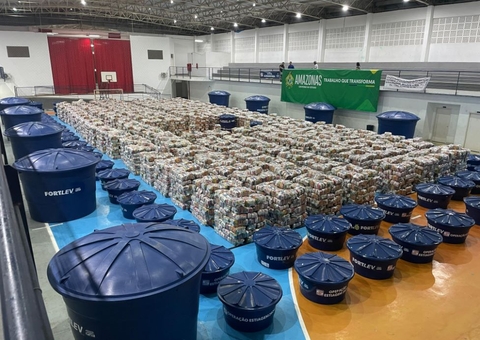 Municípios afetados pela estiagem recebem mais de 1.500 toneladas de alimentos no Amazonas