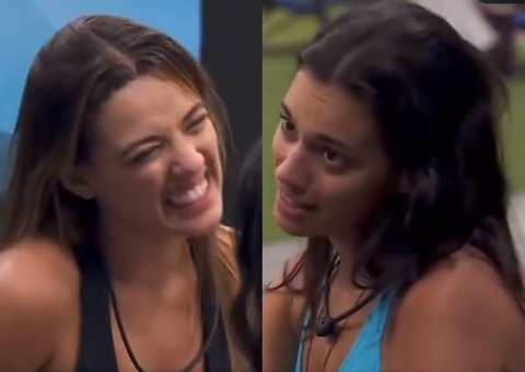 Alane e Beatriz ensaiam deboche contra Fernanda caso voltem do paredão
