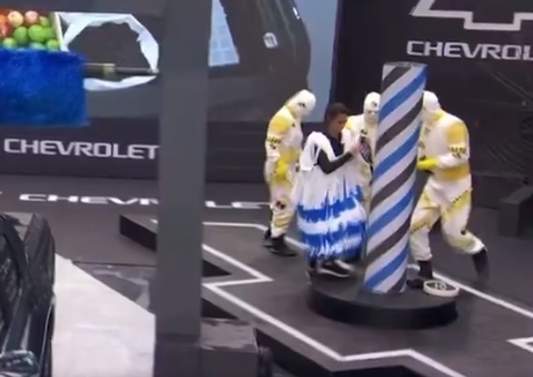 Prova do finalista é interrompida e Alane troca de plataforma 