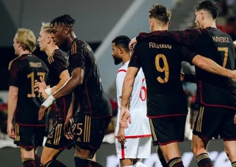 Alemanha joga mal, mas vence último amistoso pré-Copa com gol de estreante