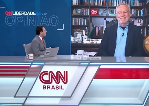 Alexandre Garcia ameaça se demitir da CNN Brasil ao vivo e causa climão
