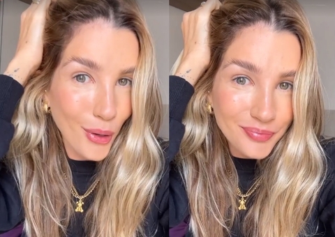 Ex-BBB Aline Gotschalg mostra cicatriz após cirurgia de câncer na tireoide 