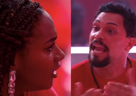 Aline e Vinícius discutem durante festa e brother dispara: "comigo não"