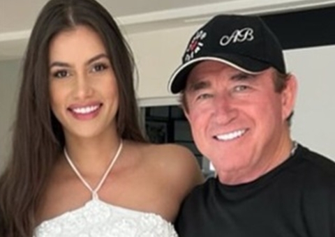 Antes de casamento com Amado Batista, noiva 51 anos mais nova gasta R$ 150 mil com dentes