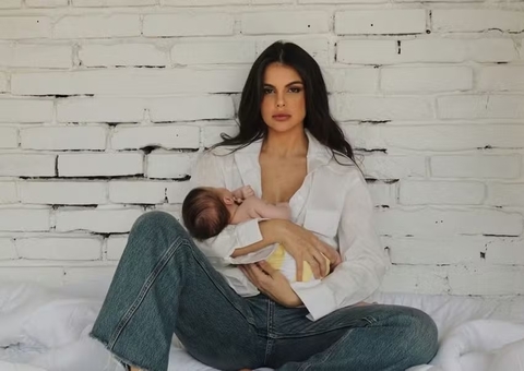 Amanda Kimberlly desabafa após críticas por não amamentar filha com Neymar