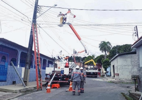 Sete bairros ficam sem energia neste sábado em Manaus