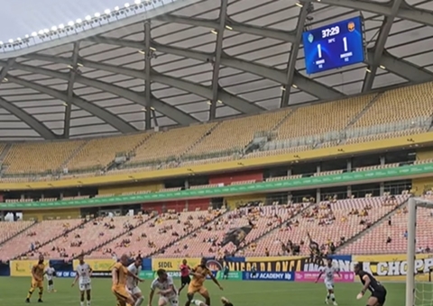 Amazonas FC e Manaus empatam em 2 a 2 na Arena da Amazônia