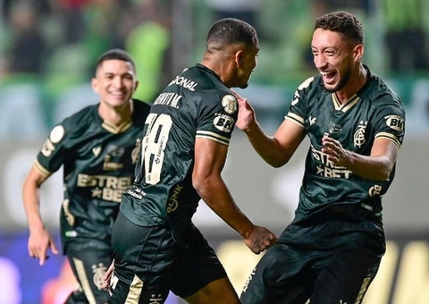 América-MG derrota Corinthians em jogo com final quente