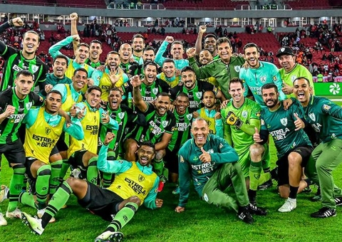 América-MG vence nos pênaltis e elimina o Inter da Copa do Brasil