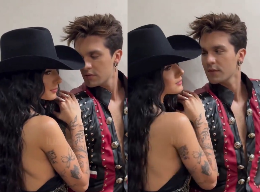 Ana Castela fica tímida com olhar de Luan Santana e vídeo viraliza