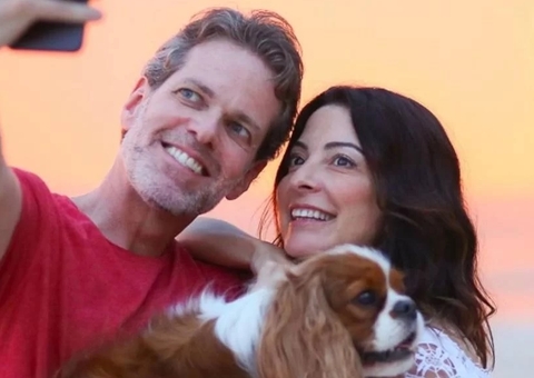 Marido de Ana Paula Padrão cai em vala de 7 metros durante assalto em rodovia do Rio