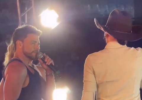 Ana Castela xinga no palco ao defender Zezé Di Camargo: 'vão tomar no c*'