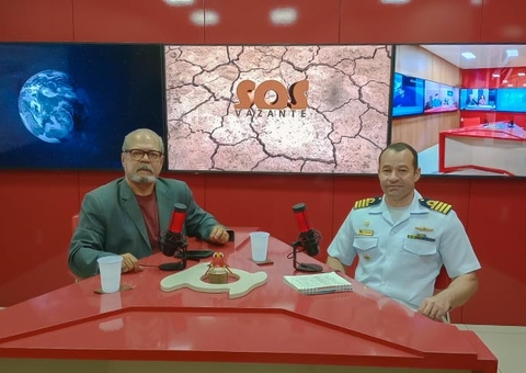 'SOS Vazante' desta sexta recebe o Capitão dos Portos CMG André Lysâneas Carvalhaes; Veja 