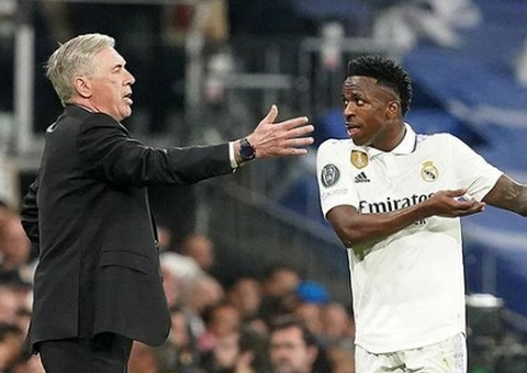 Ancelotti crê que Vini Jr seguirá na Espanha após racismo