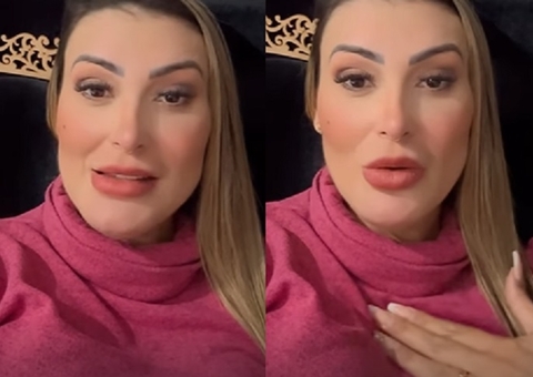 Andressa Urach rebate pai após ser detonada e xingada: ‘nunca me ajudou’