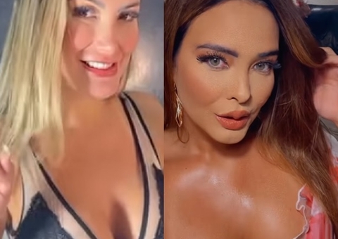Geisy Arruda impõe condição para gravar com Andressa Urach