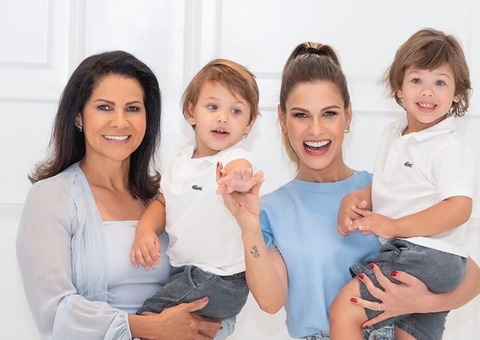 Andressa Suita diz que mãe criou seus filhos: 'agora faço tudo sozinha'