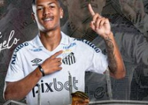 Ângelo perde espaço para novato e vira reserva do Santos em momento crucial