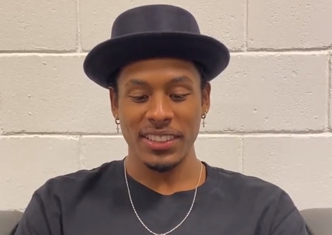 Vídeo: Paulo André ‘trava’ ao saber que recebeu cantada de Anitta 