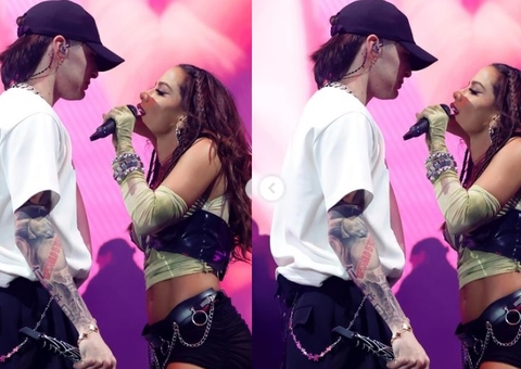 Anitta e Peso Pluma são flagrados em clima de intimidade e levantam rumores de affair