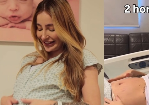 Acompanhante Any Awuada dá à luz meses após polêmica com Neymar