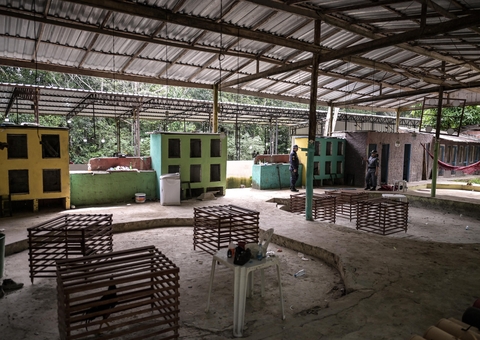 Rinha nacional de galos é desmontada no ramal do Pau Rosa 