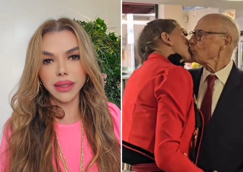 Léo Áquilla nega boatos de beijo em Eduardo Suplicy após foto 