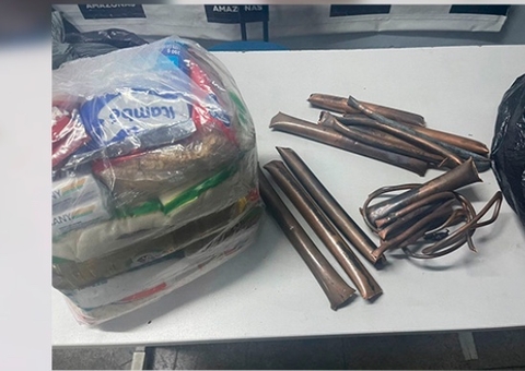 Polícia prende homem após furto em loja na avenida Eduardo Ribeiro em Manaus