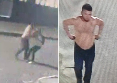 Vídeo: Homem ataca e tenta estuprar jovem em rua na Cidade Nova