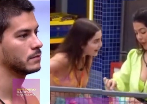 BBB22: Laís e Jade fofocam que Arthur não assistiu ao vídeo do Anjo e PA fica indignado