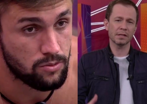 Arthur reclama de Tiago Leifert e faz desabafo: 'já to saturado' 