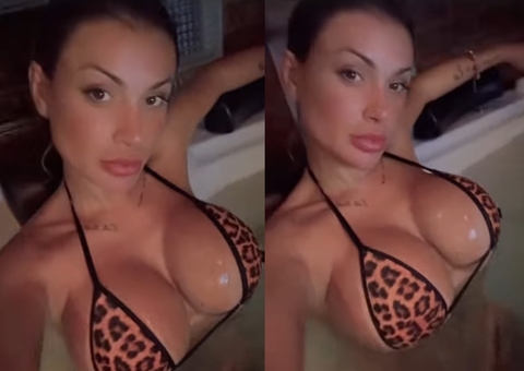 Andressa Urach vai parar de gravar com atores: 'só com homens com quem tenho atração'