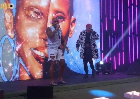 Cezar e Ricardo trocam ameaças durante a última festa do líder do BBB 23
