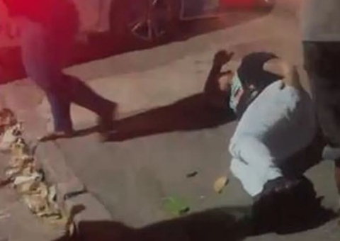 Motorista de app leva tiro acidental de fuzil durante abordagem da polícia 
