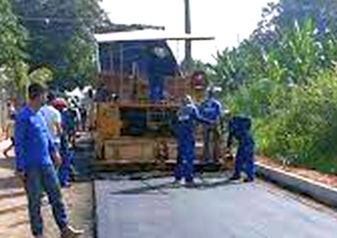 Asfaltamento em Barreirinha gasta quase R$ 8 milhões