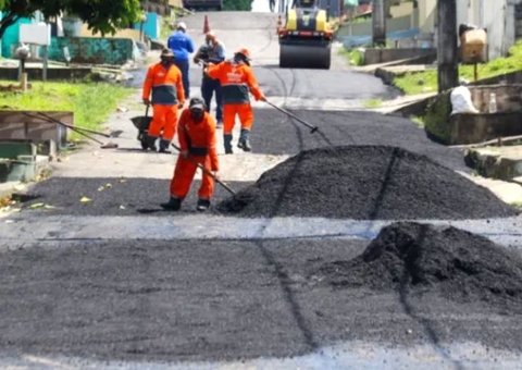 Urbanização de ruas custa R$ 332 mil no Iranduba