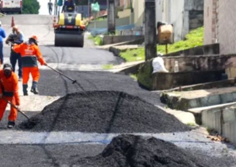 Pavimentação em Boa Vista do Ramos custa R$ 4 milhões