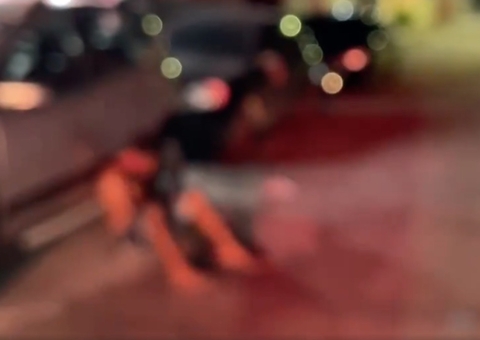 Suspeito de assalto é espancado por justiceiros em Manaus