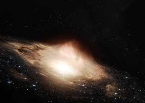 Primeira imagem do buraco negro do centro da nossa galáxia é revelada