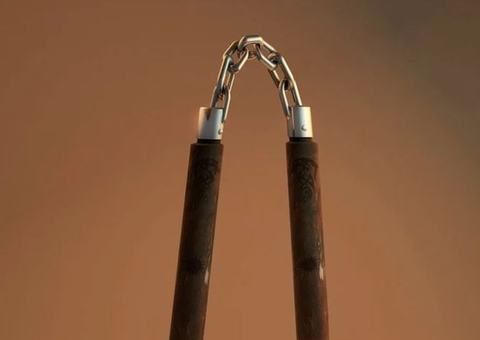 Filho ofende e usa nunchaku para bater nos pais no Amazonas