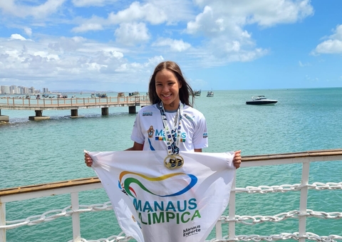 Nadadora amazonense é campeã de duas provas no Brasileiro de Águas Abertas