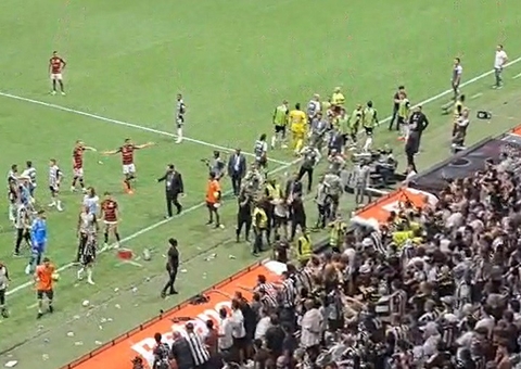 Atlético-MG identifica mais de 20 suspeitos de vandalismo no jogo contra Flamengo