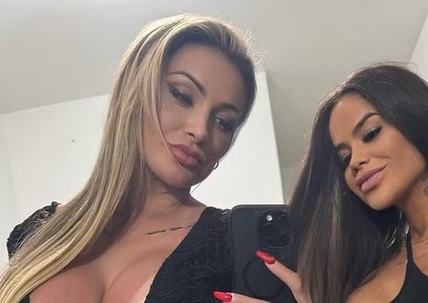 Andressa Urach grava vídeo pornô com mulher de ex-BBB Nego Di, preso no RS